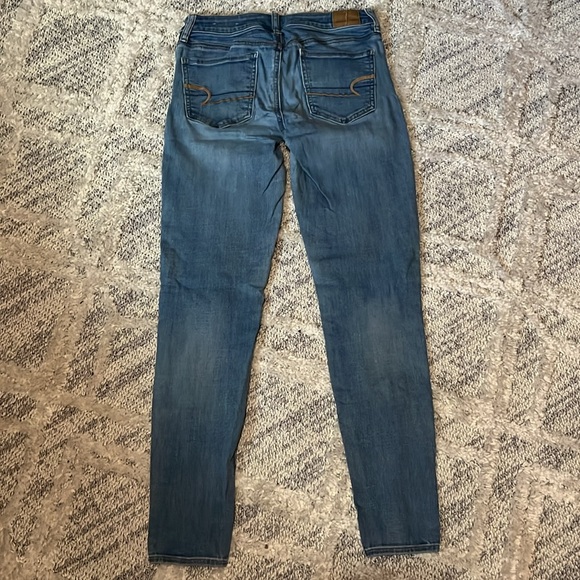 American Eagle ne(x)t level stretch long skinny jeans - Picture 3 of 5